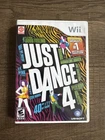 Just Dance 4 - Nintendo  Wii Game Mint Disc