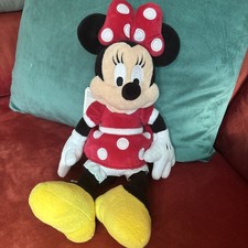 NEW Disney Parks Original Minnie Mouse 12 Plush Stuffed Animal Authentic Red