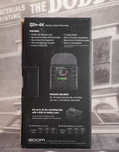 Zoom Q2N-4K Handy Video Recorder - Picture 2 of 3