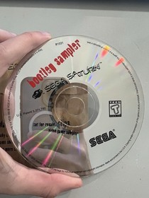 Sega Saturn: Bootleg Sampler &bull; Game Disc & Cardboard Sleeve - Tested- Authentic