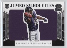 2015 Panini Crown Royale Jumbo Silhouettes 29/99 Breshad Perriman #JS-BP 2v6
