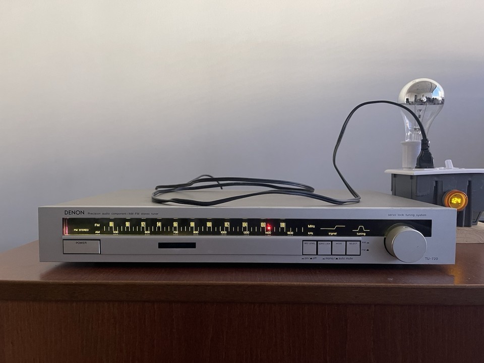 Denon TU-720 AM-FM Tuner - Precision Audio Component - Servo Lock ...