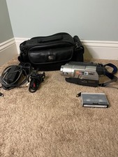 Sony Handycam Vision CCD-TRV308 NTSC Video Hi8 Camcorder Tested  Works