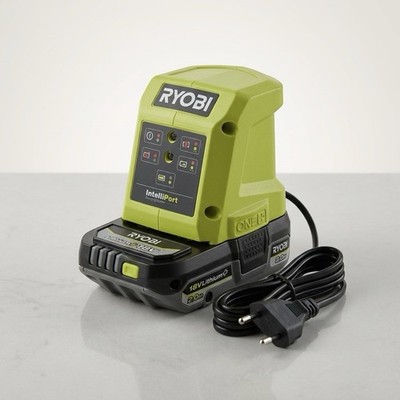 RYOBI 18V ONE+ Akku 2,0 Ah + Ladegerät RC18115 Set RB1820C 2Ah Lithium+ NEU