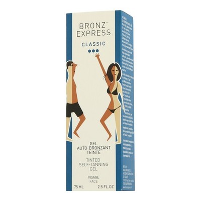 Académie Bronz'Express Gel Auto-Bronzante Teinté Visage 75ml