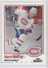 2002-03 Fleer Throwbacks Gold Mario Roberge #90G 0q3