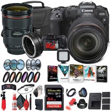 Canon EOS RP Mirrorless Camera with 24-105mm Lens (3380C012) + Canon EF Filter