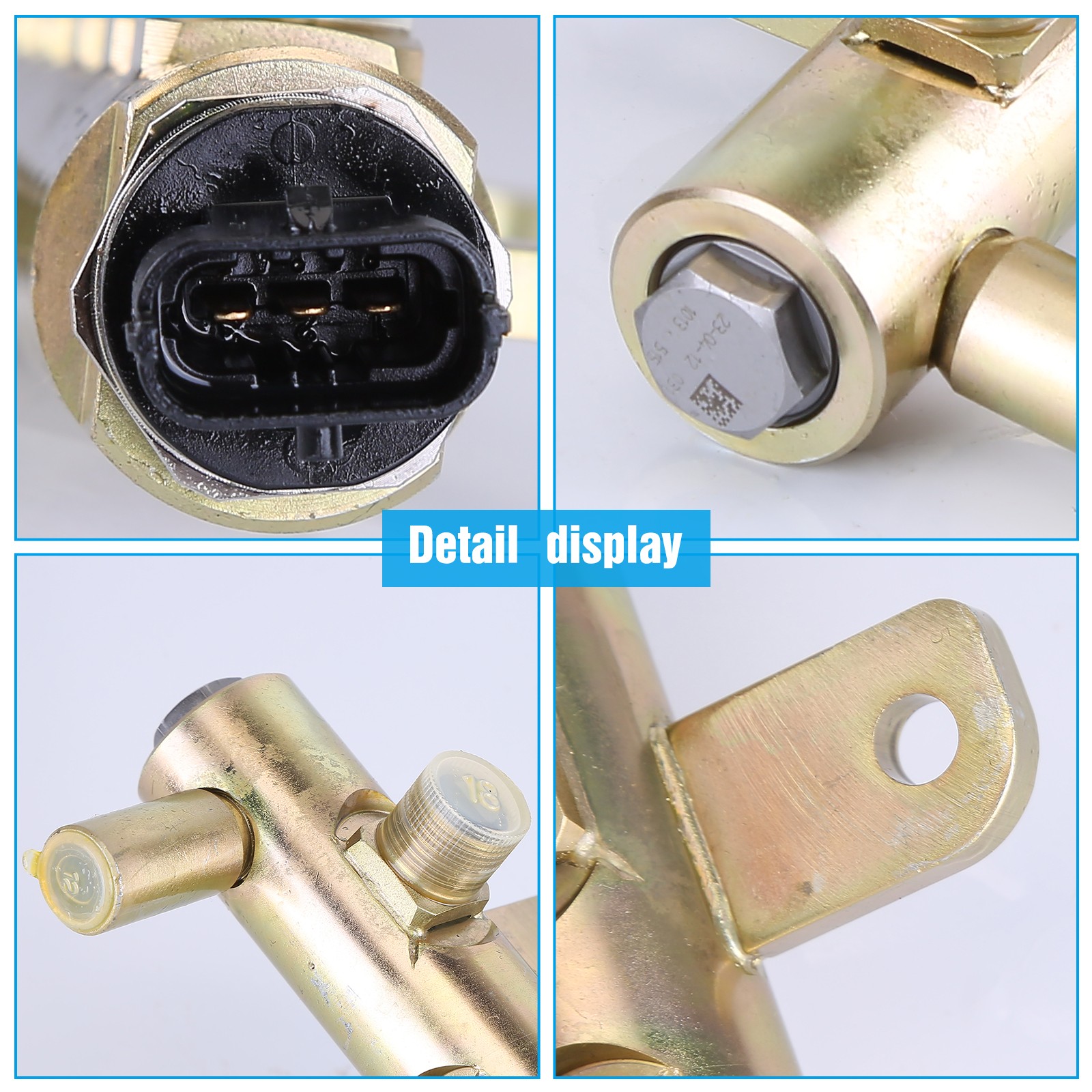 NEW 0445226044 Fuel Rail with Sensor For 2007-2012 Dodge Ram 6.7L Cummins Diesel thumbnail 3