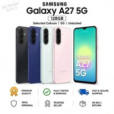 Samsung Galaxy A27 5G 128GB/6gb Unlocked Android Smartphone 2026 Latest Fashionl