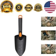 11-Inch Heavy Duty Plastic Hand Trowel with Graduated Blade for Precise Digging