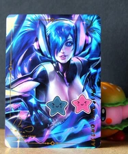 ACG VERY Sweet Card - Sona (DJ Skin) - League of Legends - Stunning waifu Ø-Ø