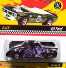 Hot Wheels 40 1940 Ford RLC Neo-Classics Red Line Club Car HWC 02112/10500 Purpl