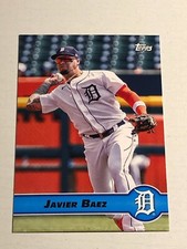 2022 Topps UK Edition 1997-98 Merlin's Premier Gold Javier Baez Tigers PG12