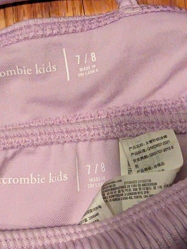 Abercrombie Kids Girls 7/8 Bikini Swimsuit NWT Purple - Picture 5 of 5