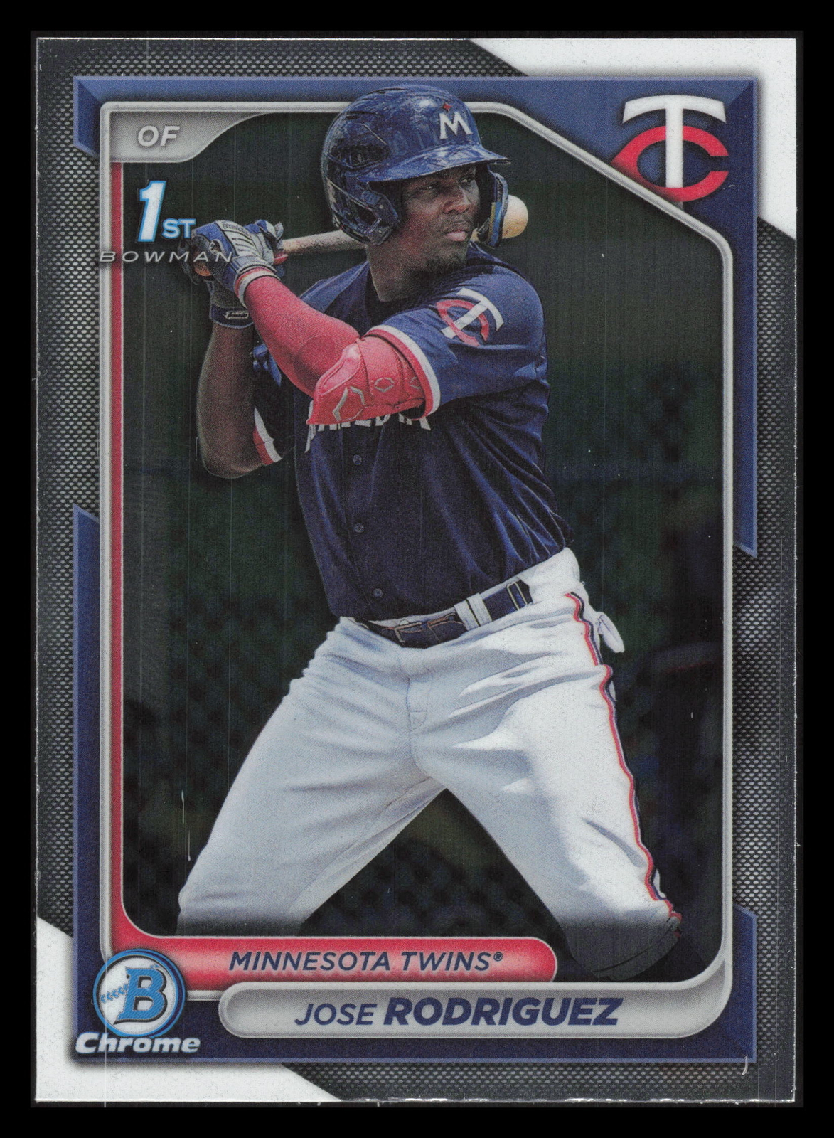 Jose Rodriguez 1st Bowman Chrome 2024 Bowman #BCP-71 Minnesota Twins