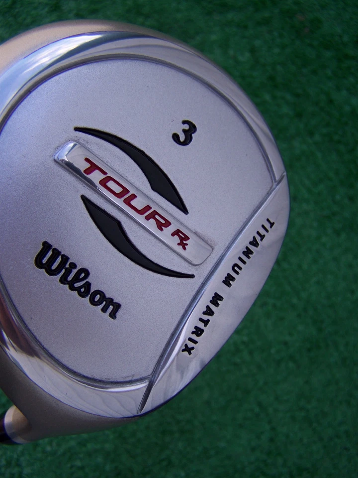 Wilson Tour Rx Titanium Matrix 15 Degree 3 Wood Ladies Flex Graphite Shaft NEW - Image 2 of 4