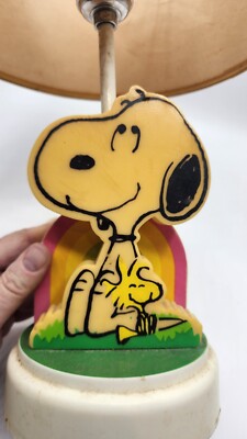 スヌーピー　ビンテージ　ランプ　ピーナッツ　ウッドストック スヌーピー ビンテージ ランプ ピーナッツ ウッドストック SNOOPY