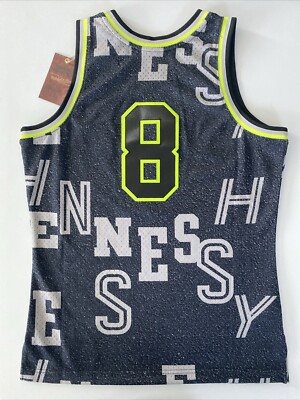 Mitchell & Ness NBA Hennessy Neon Concrete Swingman Jersey Collab