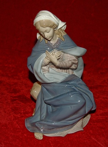 LLADRO Porzellan Figur JUNGFRAU MARIA 1187 im Originalkarton! 80er Jahre Made in Spain - Bild 2 von 11