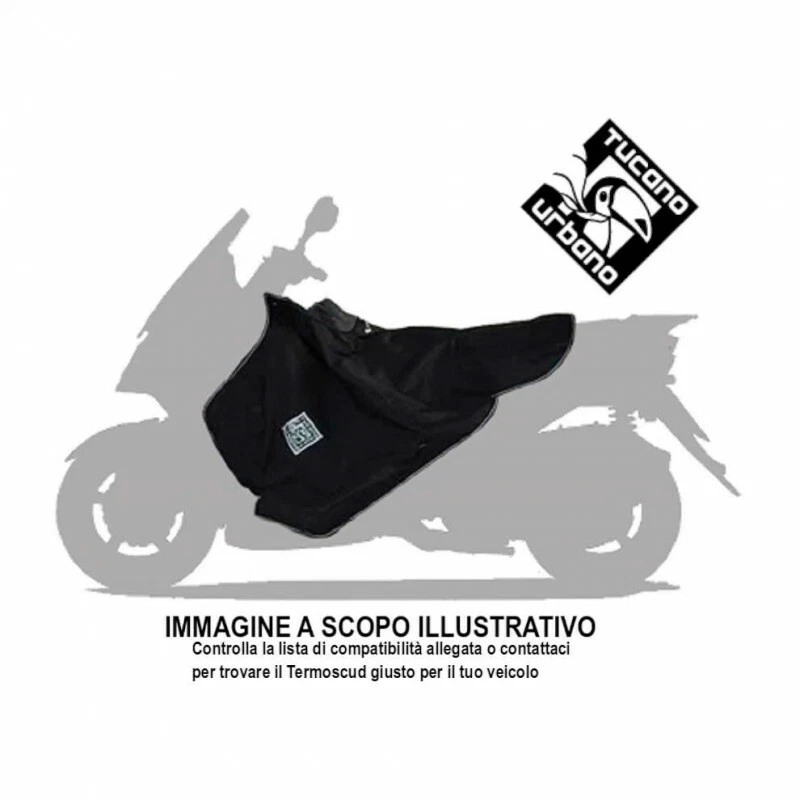 TUCANO URBANO COPRIGAMBE MOTO TERMOSCUD R154 PIAGGIO Vespa GTS Super Sport