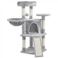Kratzbaum 107Cm Katzenkratzbaum Stabil Katzenbaum Kletterbaum Mit Sisal PlüSch