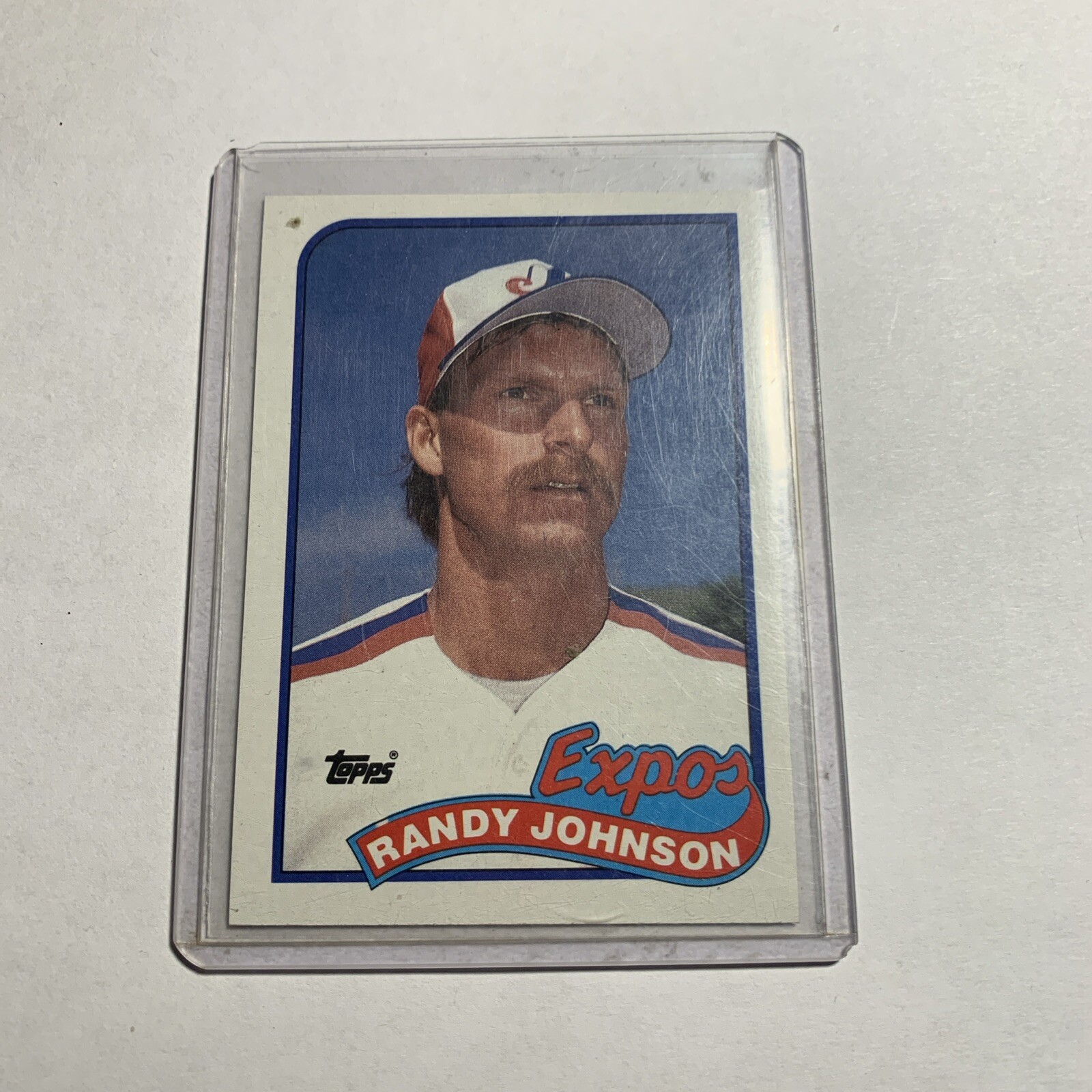 1989 Topps - #647 Randy Johnson (RC)