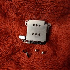 OEM Apple iPhone XR SIM Tray Dock Component Screws Flex Cable Replacement Part
