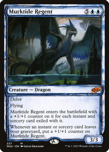 MTG Murktide Regent (Showcase) Modern Horizons 2 Regular NM
