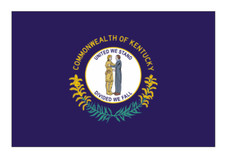 3" kentucky state flag sticker decal usa made