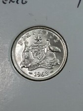 Australian 1963 SIXPENCE PROOF