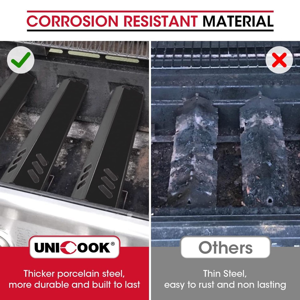 Unicook 15 Inch Grill Heat Plates Replacement Parts for DynaGlo