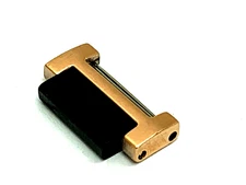 Bulova 98A236 Latin Grammy Men's Watch Extra Single Link 20mm Rose Gold Black