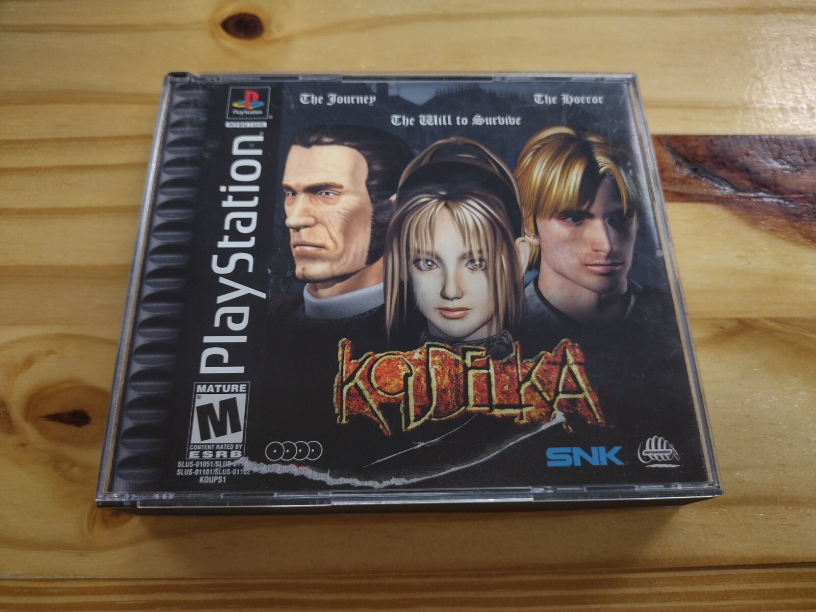 Koudelka PS1 Sony PlayStation 1 CIB COMPLETE Manual Registration Card ...