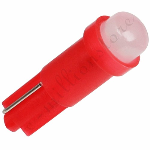 10x Rojo T5 79 Bombilla LED Cuadro de Instrumentos Panel Luz Para Chevrolet 1988-2004 - Imagen 8 de 11