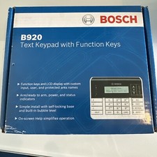 Bosch B920 Text Keypad With Function Keys