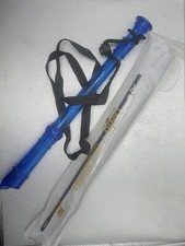 Canto One Piece Translucent Soprano Recorder with Baroque Fingering BLUE