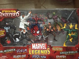 marvel legends sinister six box set