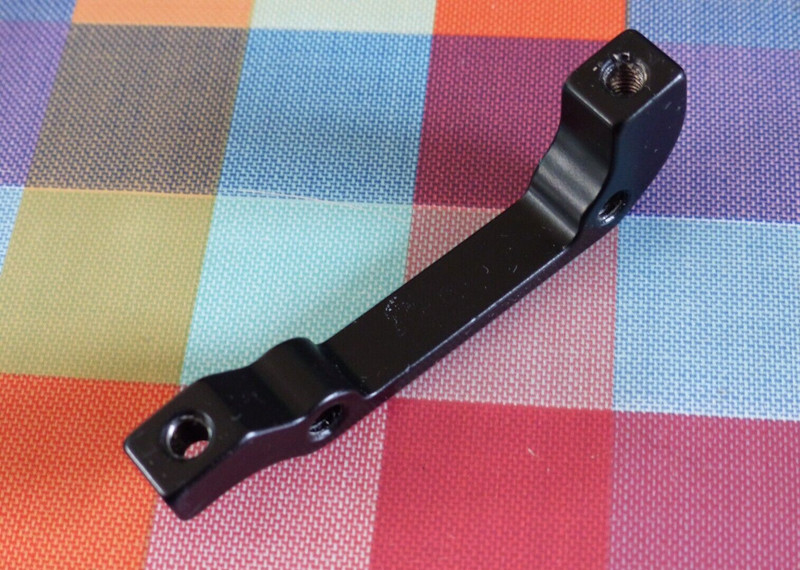 Unbranded 160mm IS post-mount disc brake adapter (9.10)