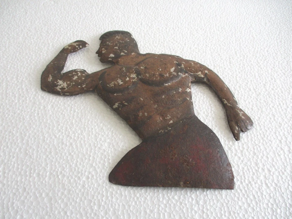 BODY BUILDER ADVERTISEMENT TRADE SIGNS WALL HANGING - Image 2 of 4