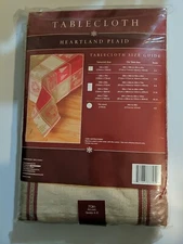 Holiday Heartland Christmas Cotton Tablecloth 70in Round Bed Bath Beyond