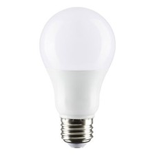 LED Dimmable A19 Bulb 9.8W 60W 800 Lumens 2700K Warm White Frosted Medium E26