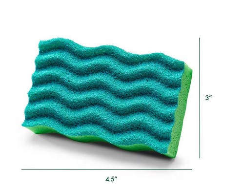 Libman Antibacterial Medium-Duty Easy-Rinse Cleaning Sponges (6-Count) - Picture 2 of 3