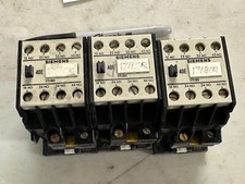 Siemens Contactor 3TH80 40-0A - Lot of 3