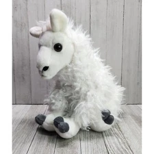 Wild Republic Sitting Llama Plush White Stuffed Animal Soft Toy 9'' Tall