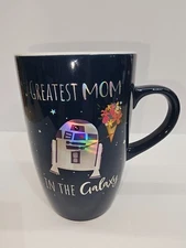 Star Wars R2-D2 Greatest Mom in the Galaxy Mugs 17oz Dark Blue