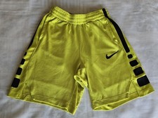 Boys Yellow/Black Nike Dri-Fit Shorts size M