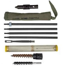 DB TAC M1 Garand Cleaning Kit,Oiler Brush 8-32 TPI Thread 5PC Rod in Green Pouch