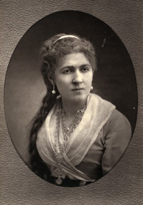 Frankreich Theater Bühne Schauspielerin Helene Petit Old Woodburytype Foto Liebert 1875