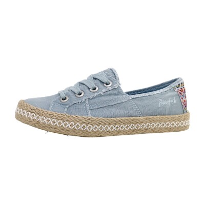 Blowfish Buenos Damenschuhe Schnürschuhe Blau Freizeit