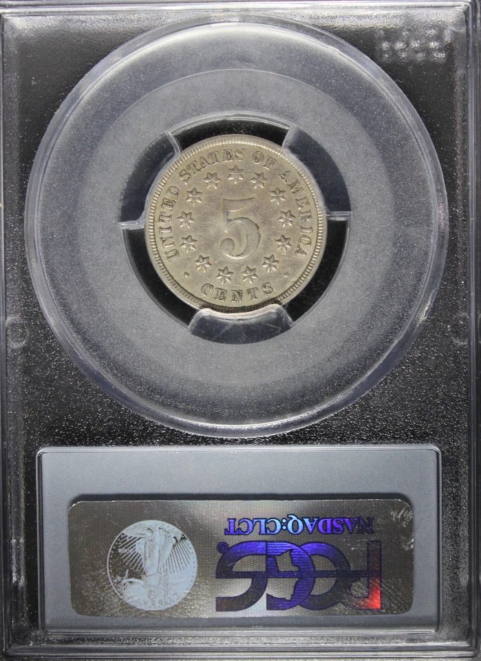 1868 XF45 Shield Nickle, PCGS 24316929 - Image 4 of 4